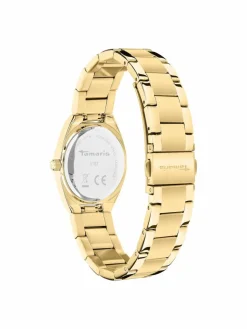Tamaris Uhren*Damen Armbanduhr gold uni