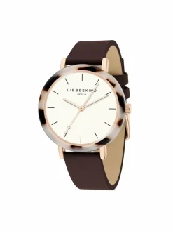 Liebeskind Berlin Uhren*Damen Armbanduhr schoko gemustert