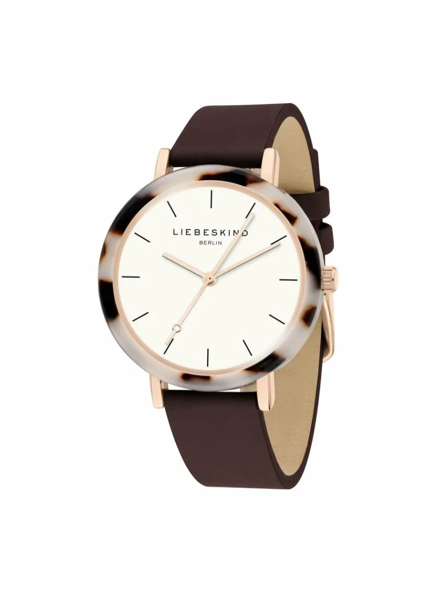 Liebeskind Berlin Uhren*Damen Armbanduhr schoko gemustert