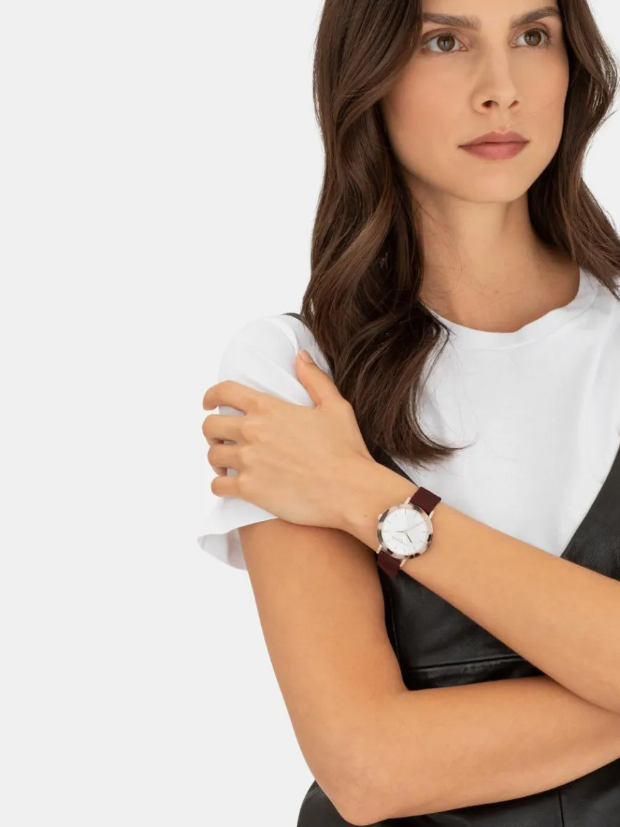 Liebeskind Berlin Uhren*Damen Armbanduhr schoko gemustert