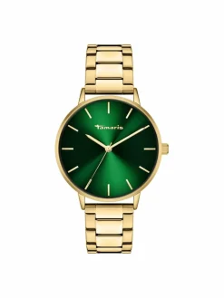 Tamaris Uhren*Damen Armbanduhr gold uni