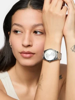 Tamaris Uhren*Damen Armbanduhr silber uni