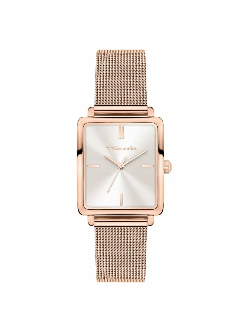 Tamaris Uhren*Damen Armbanduhr roségold uni