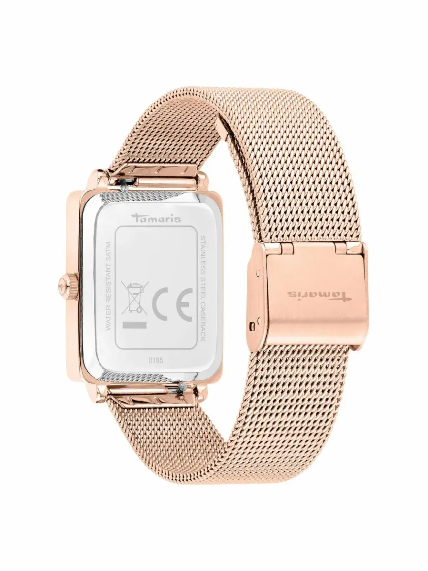 Tamaris Uhren*Damen Armbanduhr roségold uni