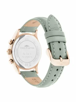 Fynch-Hatton Uhren*Damen Armbanduhr grün uni