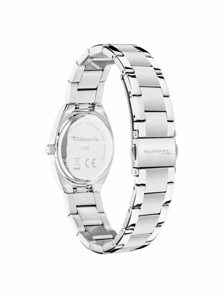 Tamaris Uhren*Damen Armbanduhr silber uni
