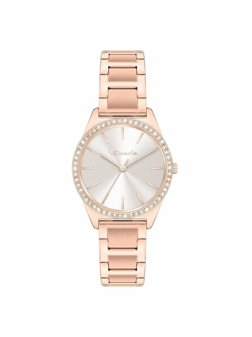 Tamaris Uhren*Damen Armbanduhr roségold uni