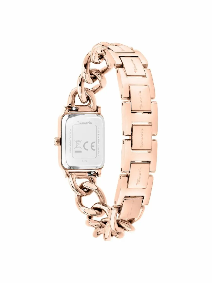 Tamaris Uhren*Damen Armbanduhr roségold uni