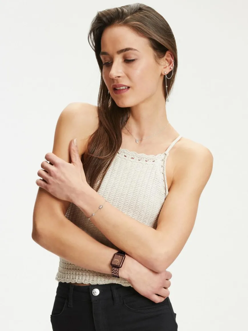 Tamaris Uhren*Damen Armbanduhr kastanie uni