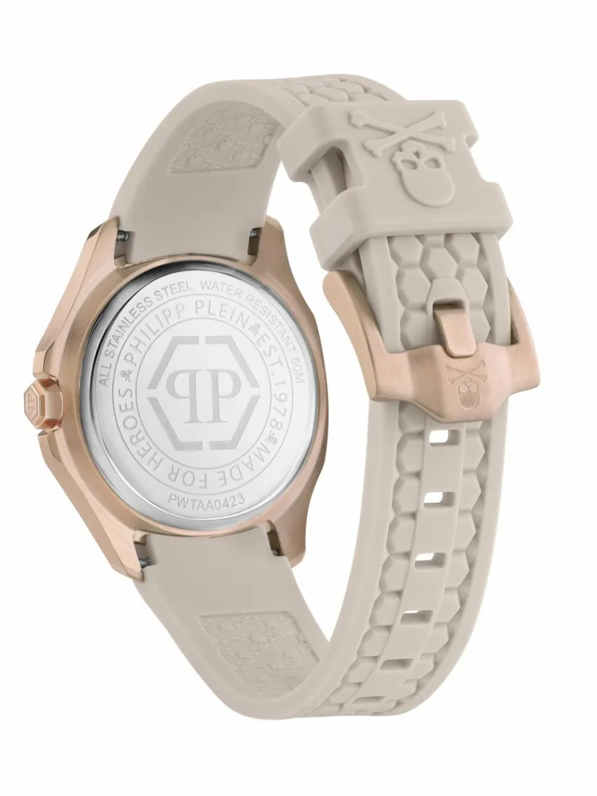 PHILIPP PLEIN Uhren*Damen Armbanduhr beige uni