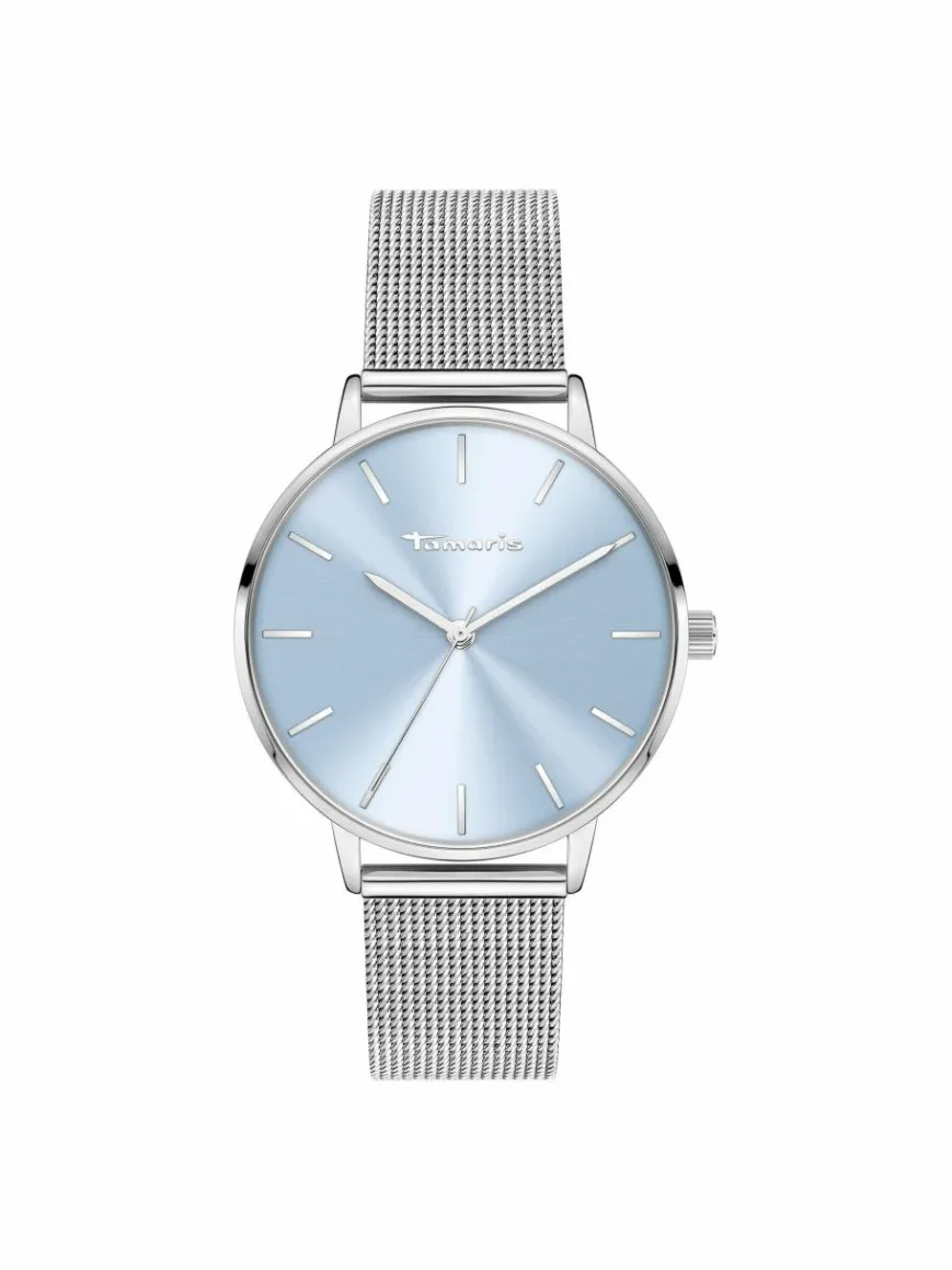 Tamaris Uhren*Damen Armbanduhr silber uni