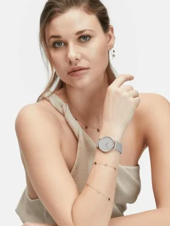 Liebeskind Berlin Uhren*Damen Armbanduhr hellgrau uni