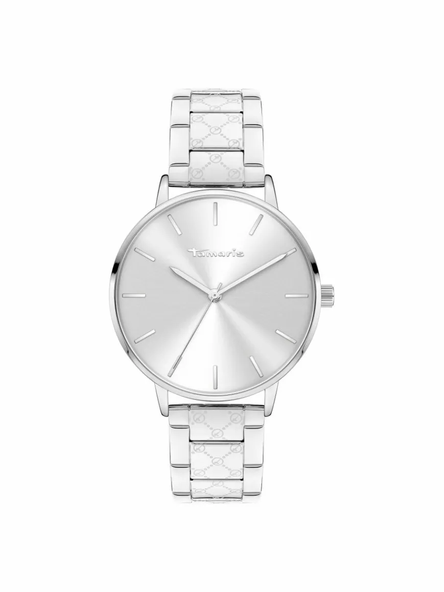 Tamaris Uhren*Damen Armbanduhr silber uni