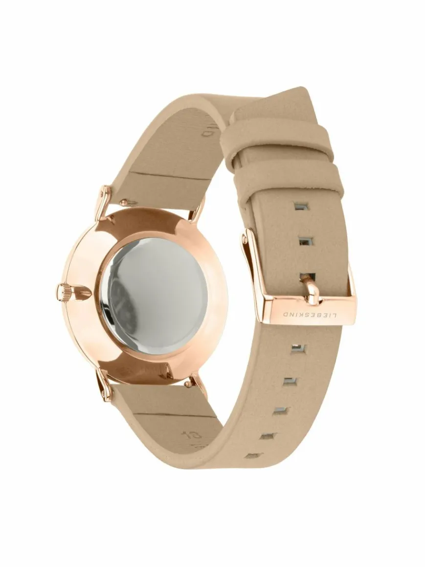 Liebeskind Berlin Uhren*Damen Armbanduhr beige uni