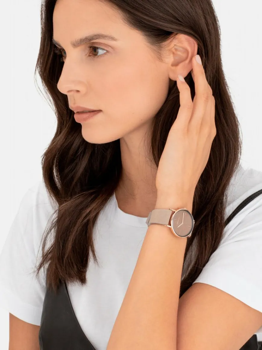 Liebeskind Berlin Uhren*Damen Armbanduhr beige uni