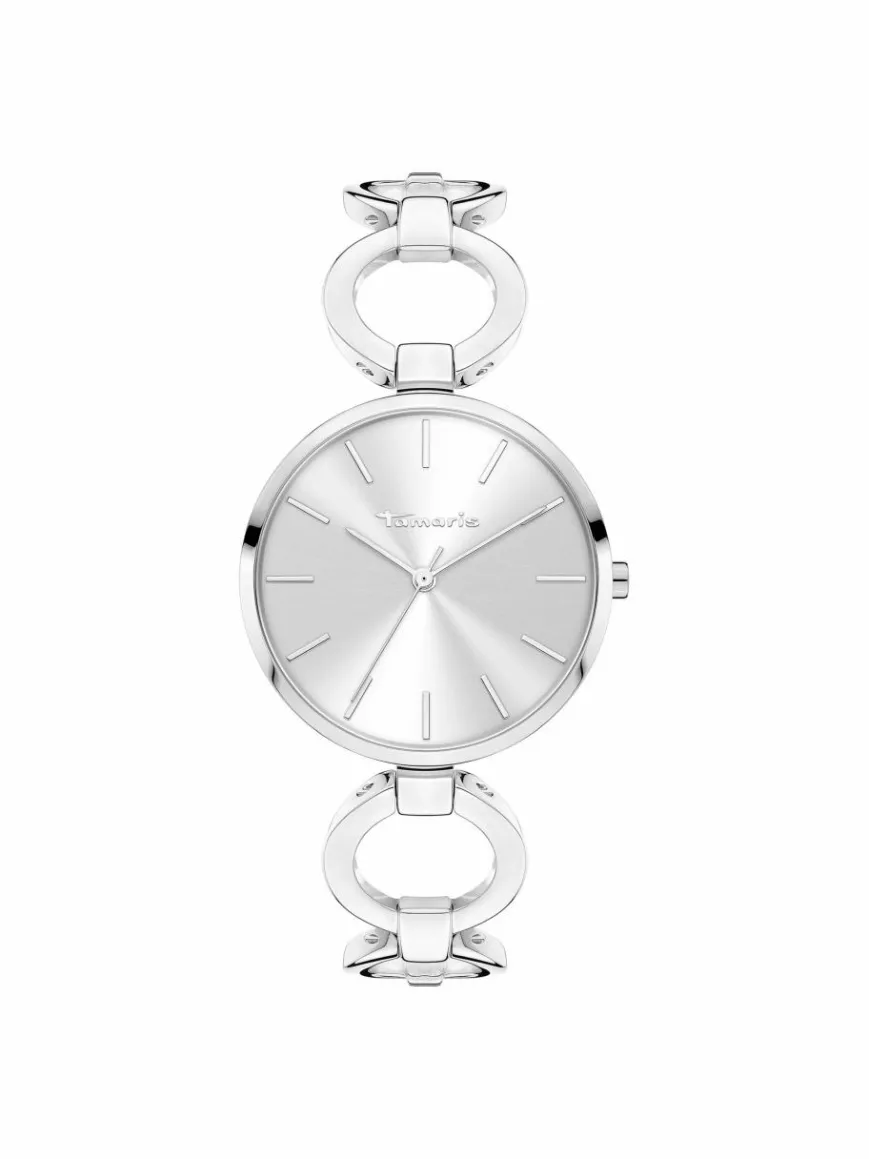 Tamaris Uhren*Damen Armbanduhr silber uni