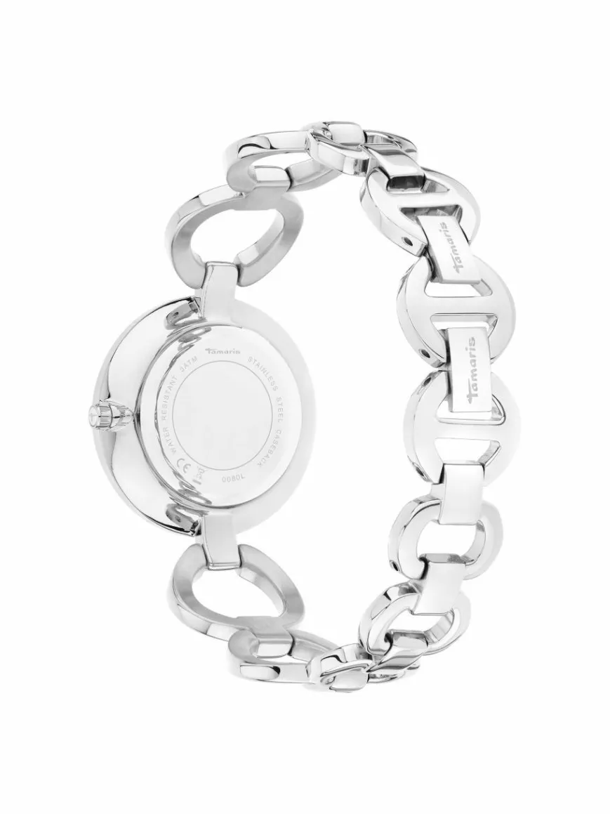 Tamaris Uhren*Damen Armbanduhr silber uni