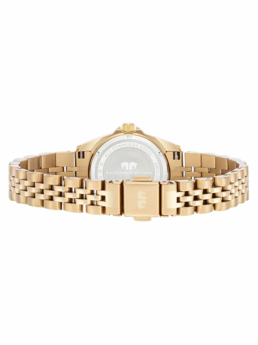Rhodenwald & Söhne Uhren*Damen Armband-Uhr - Cassina gold uni