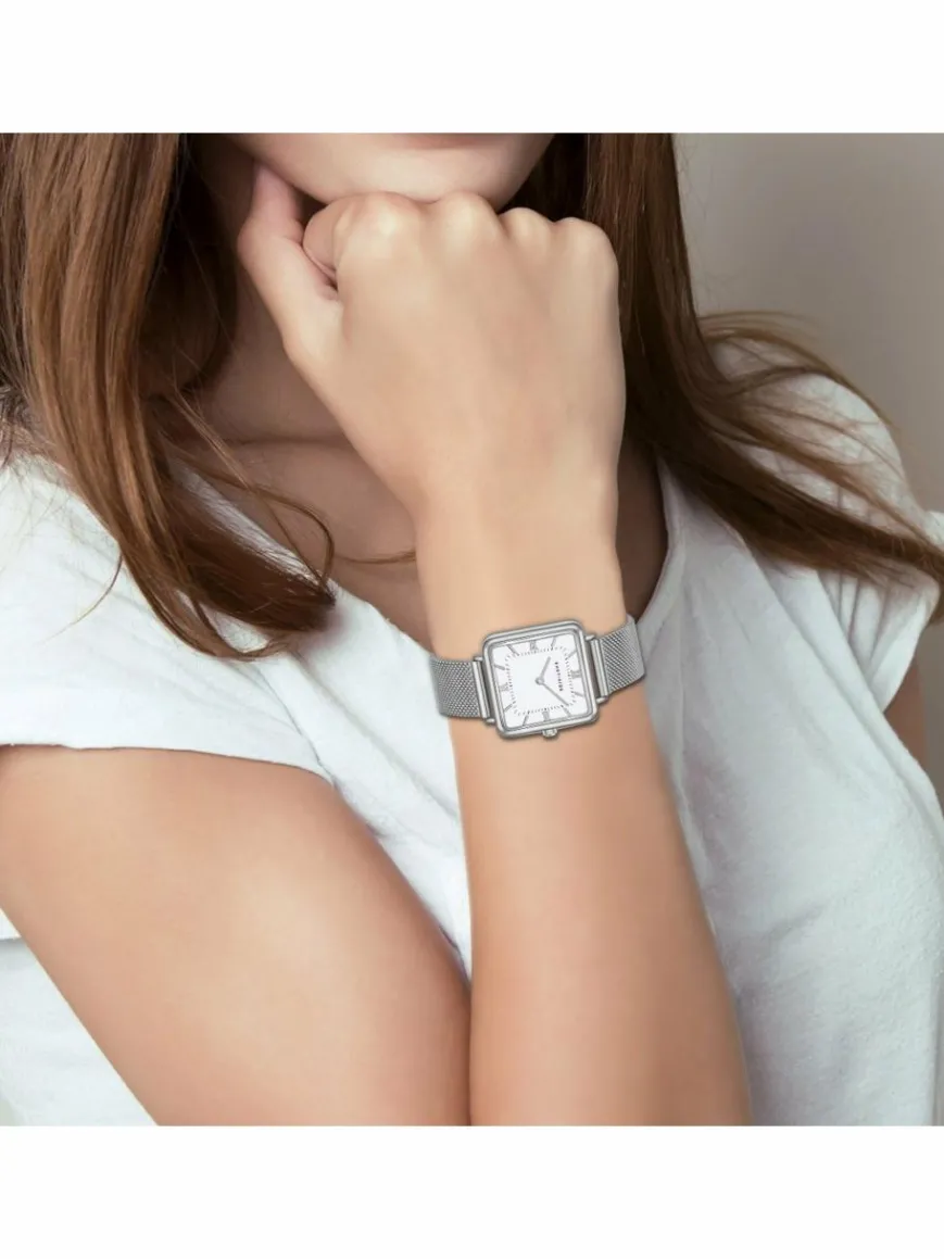 Eastside Uhren*Damen Armband-Uhr - Grand silber uni