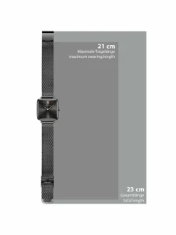 Eastside Uhren*Damen Armband-Uhr - Grand anthrazit uni