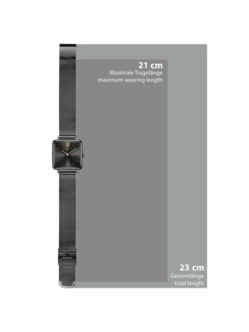 Eastside Uhren*Damen Armband-Uhr - Grand anthrazit uni