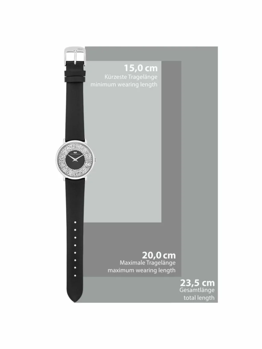 Rhodenwald & Söhne Uhren*Damen Armband-Uhr - Pamina silber uni