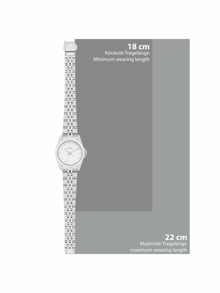 Rhodenwald & Söhne Uhren*Damen Armband-Uhr -Cassina silber uni