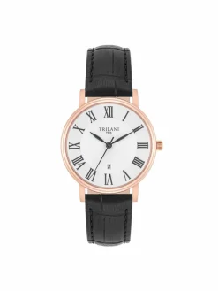 Trilani Uhren*Damen Armband-Uhr Quarzuhr roségold uni