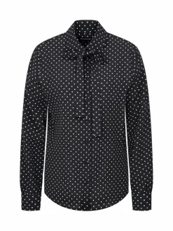 Seidensticker Blusen*Damen Ausgestellte Bluse - Druck schwarz bedruckt