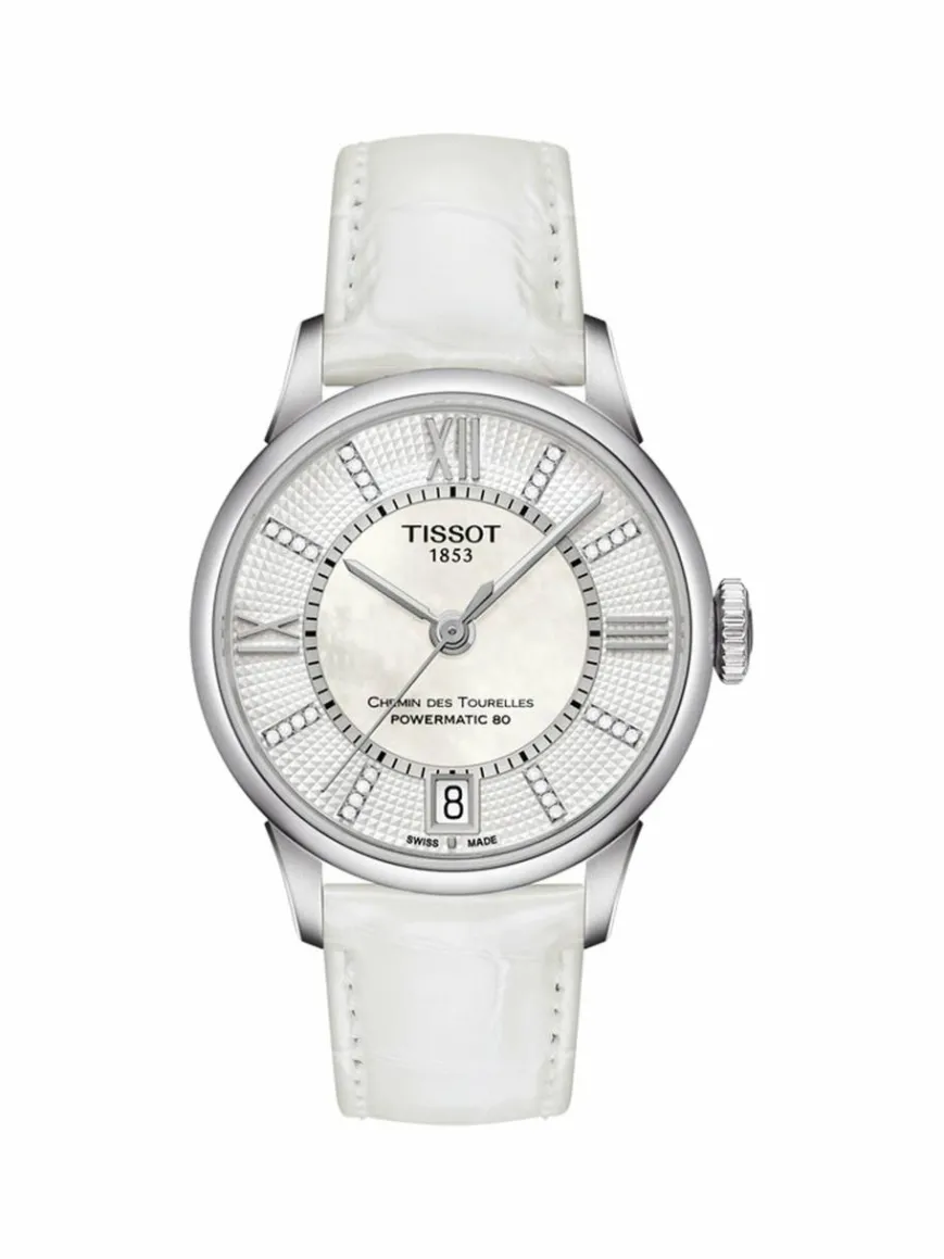 Tissot Uhren*Damen Automatikuhr - T0992071611600 weiß uni