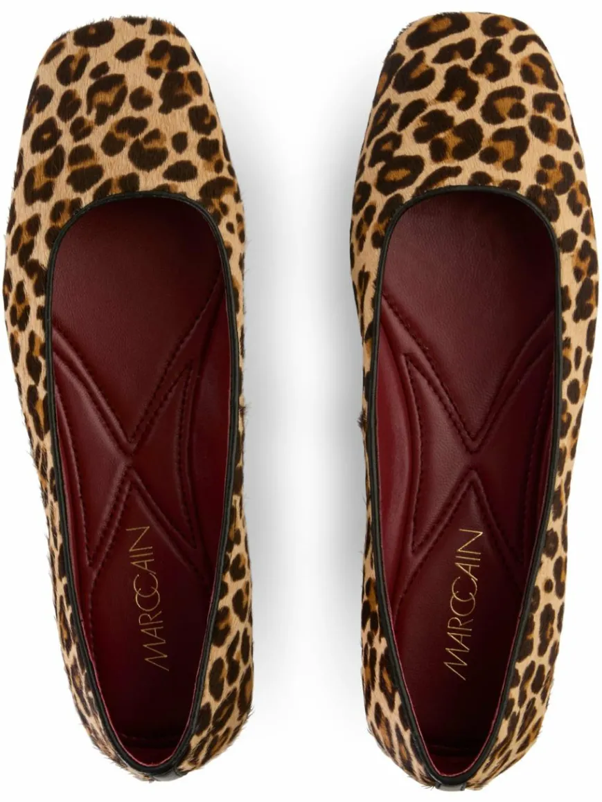 Marc Cain Ballerinas*Damen Ballerina beige bedruckt