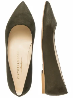 Viktoria Moser Ballerinas*Damen Ballerina khaki uni