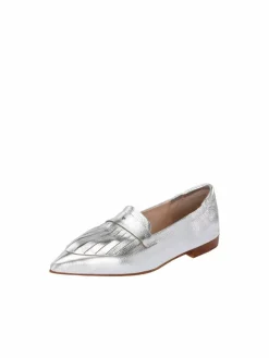 Crickit Ballerinas*Damen Ballerina - JANET silber uni