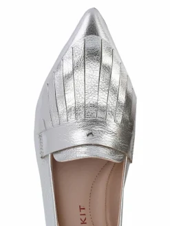 Crickit Ballerinas*Damen Ballerina - JANET silber uni