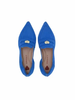 Crickit Ballerinas*Damen Ballerina - ODESSA blau uni