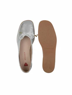 Crickit Ballerinas*Damen Ballerina - OMEGA silber uni