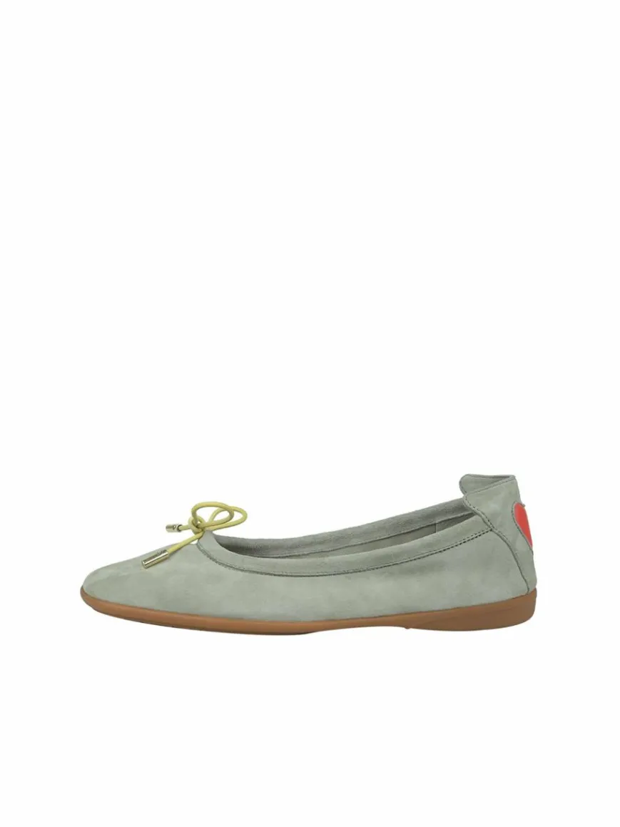 Crickit Ballerinas*Damen Ballerina - OMEGA grün uni