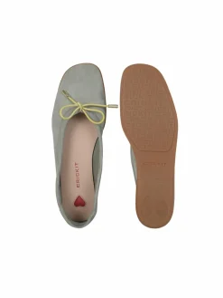 Crickit Ballerinas*Damen Ballerina - OMEGA grün uni