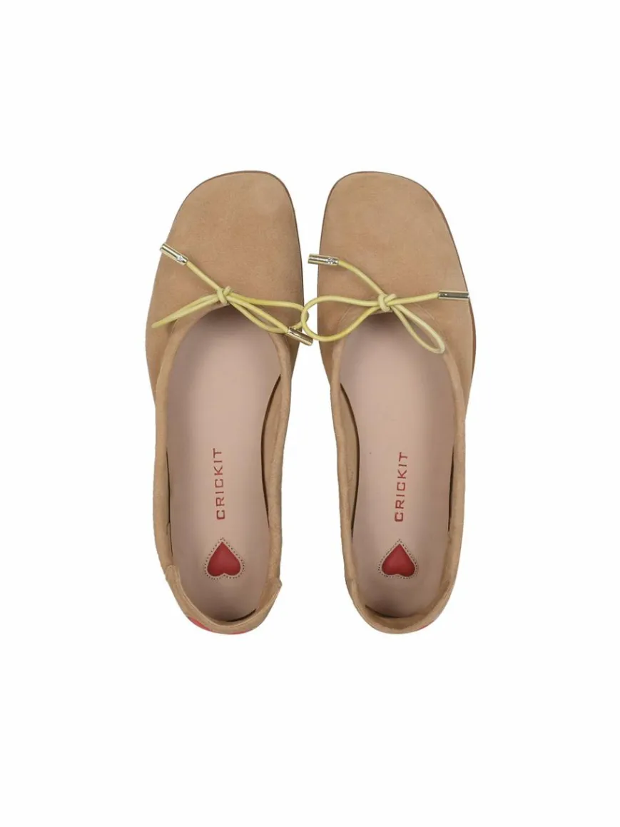 Crickit Ballerinas*Damen Ballerina - OMEGA beige uni