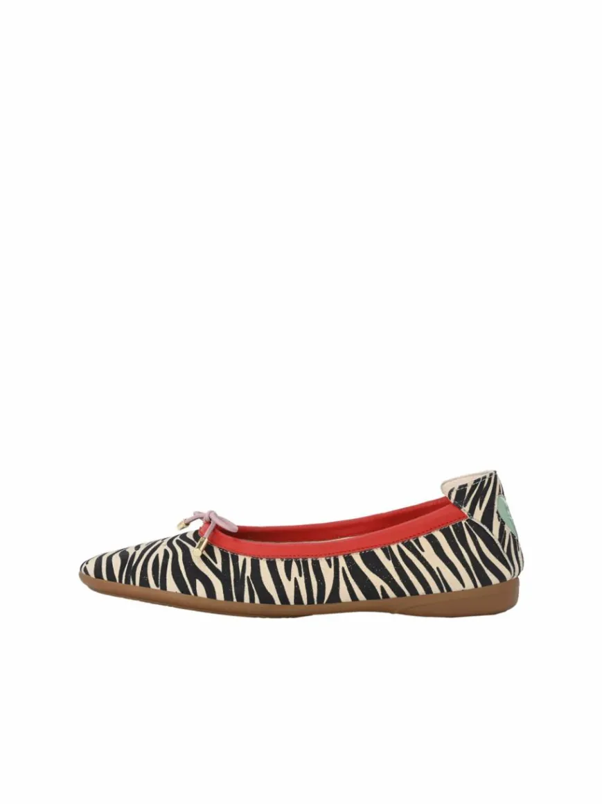 Crickit Ballerinas*Damen Ballerina - OMEGA schwarz uni