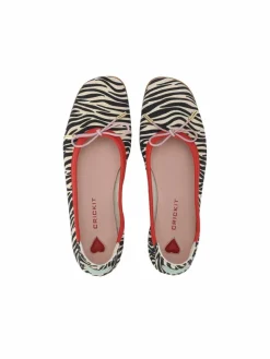 Crickit Ballerinas*Damen Ballerina - OMEGA schwarz uni