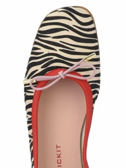 Crickit Ballerinas*Damen Ballerina - OMEGA schwarz uni