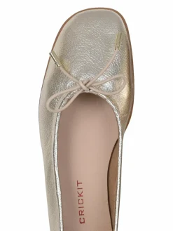 Crickit Ballerinas*Damen Ballerina - OMEGA gold bedruckt