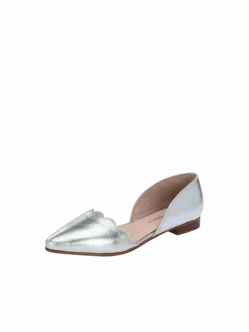 Crickit Ballerinas*Damen Ballerina - STELLA silber uni