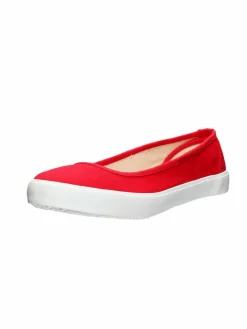 Ethletic Ballerinas*Damen Ballerinas rot uni