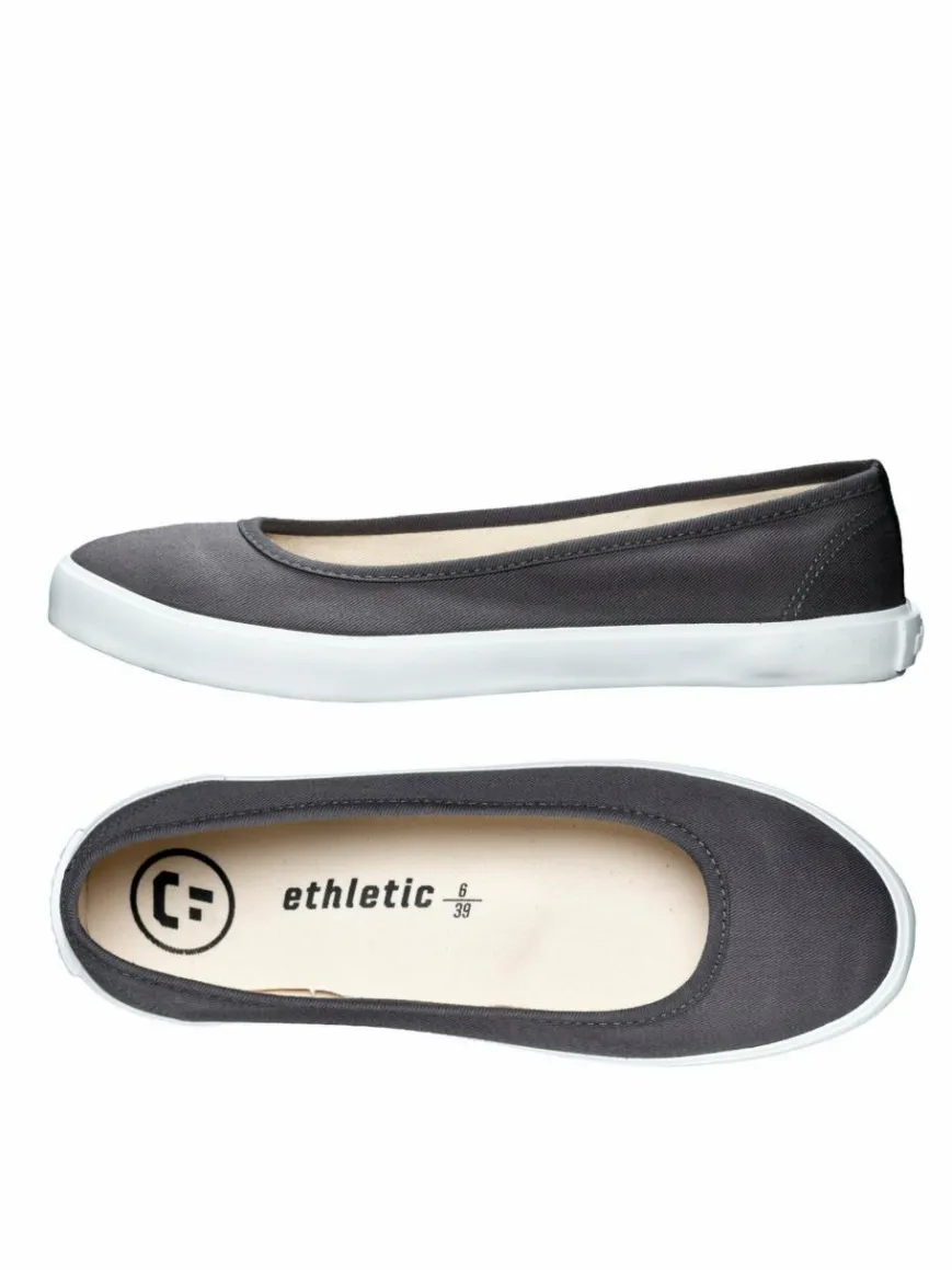 Ethletic Ballerinas*Damen Ballerinas grau uni