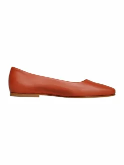 Henry Stevens Ballerinas*Damen Ballerinas – Audrey B rot uni