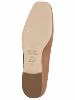 Henry Stevens Ballerinas*Damen Ballerinas – Audrey B braun uni