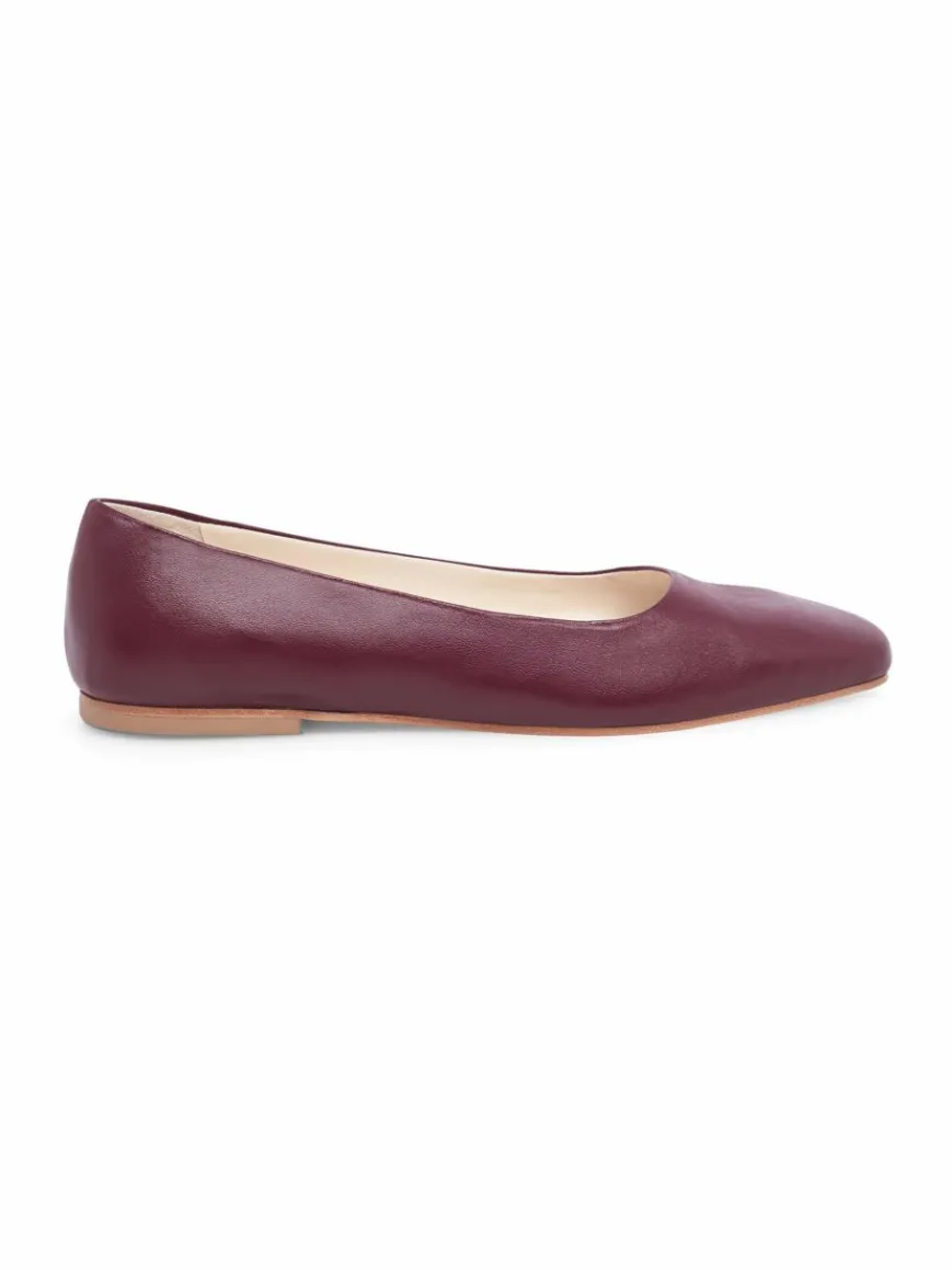 Henry Stevens Ballerinas*Damen Ballerinas – Audrey B bordeaux uni