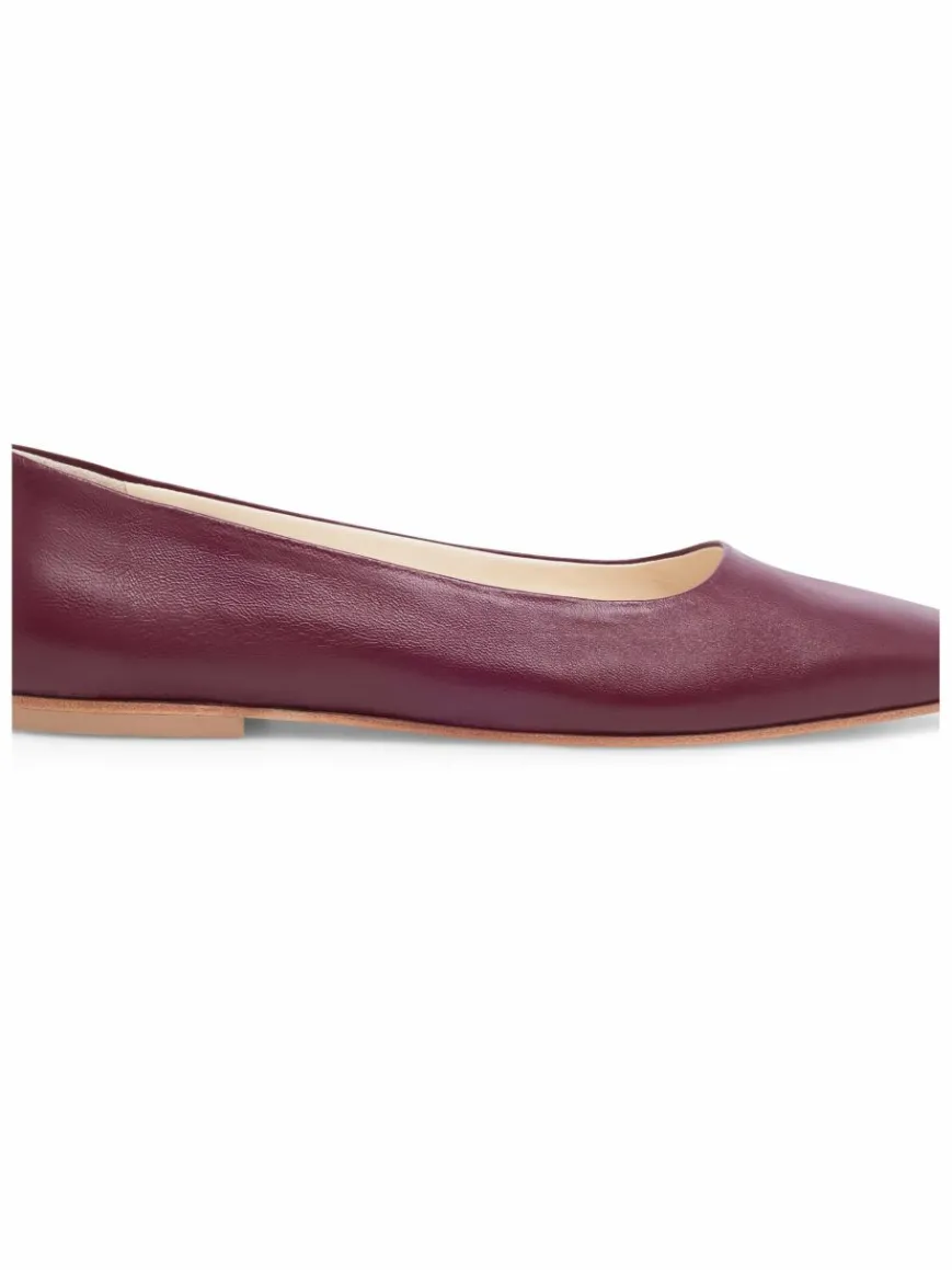 Henry Stevens Ballerinas*Damen Ballerinas – Audrey B bordeaux uni